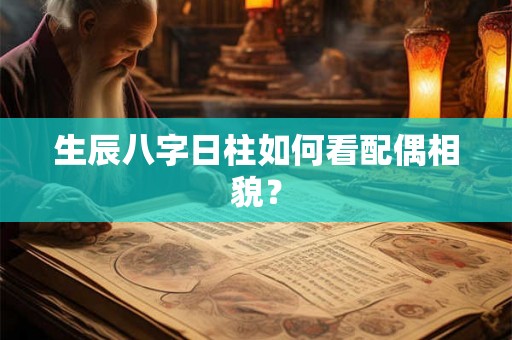 生辰八字日柱如何看配偶相貌? 生辰八字日柱如何看配偶相貌?