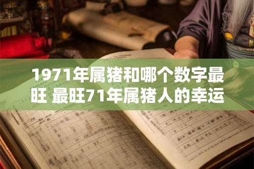 1971年属猪和哪个数字最旺 最旺71年属猪人的幸运数字
