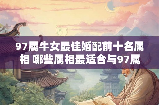 97属牛女最佳婚配前十名属相 哪些属相最适合与97属牛女结婚 97属牛女最佳婚配前十名属相 哪些属相最适合与97属牛女结婚