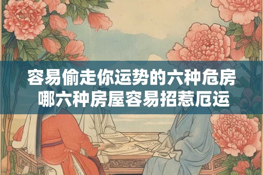 容易偷走你运势的六种危房 哪六种房屋容易招惹厄运