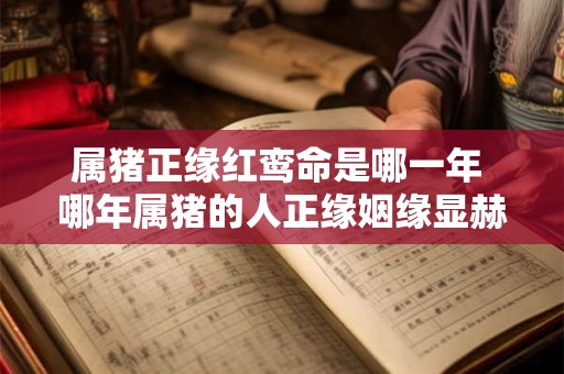 属猪正缘红鸾命是哪一年 哪年属猪的人正缘姻缘显赫