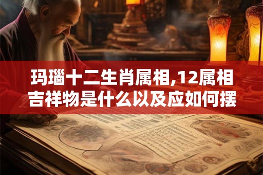 玛瑙十二生肖属相,12属相吉祥物是什么以及应如何摆放