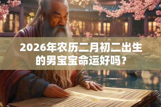 2026年农历二月初二出生的男宝宝命运好吗? 2026年农历二月初二出生的男宝宝命运好吗?