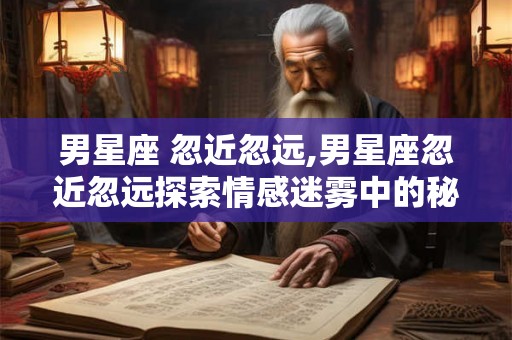 男星座 忽近忽远,男星座忽近忽远探索情感迷雾中的秘密 男星座 忽近忽远,男星座忽近忽远探索情感迷雾中的秘密
