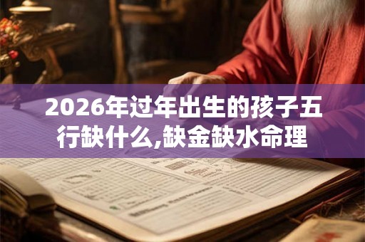 2026年过年出生的孩子五行缺什么,缺金缺水命理