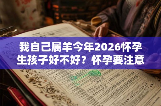 我自己属羊今年2026怀孕生孩子好不好？怀孕要注意什么？