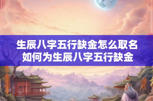 生辰八字五行缺金怎么取名 如何为生辰八字五行缺金的宝宝取名
