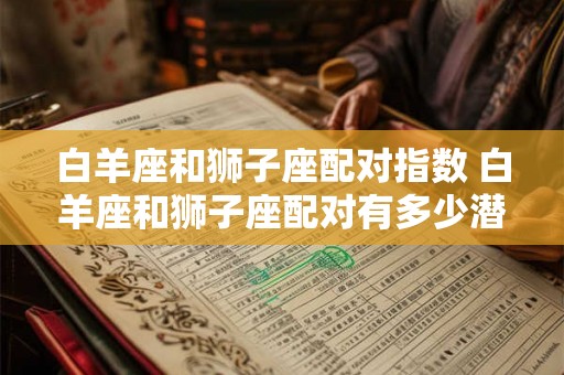 白羊座和狮子座配对指数 白羊座和狮子座配对有多少潜力