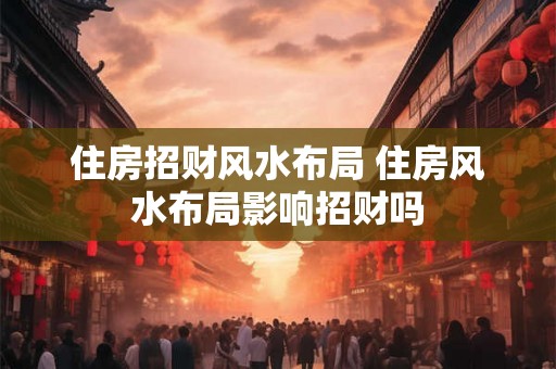 住房招财风水布局 住房风水布局影响招财吗 住房招财风水布局 住房风水布局影响招财吗