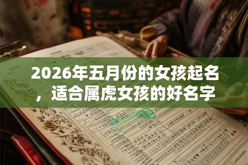 2026年五月份的女孩起名，适合属虎女孩的好名字