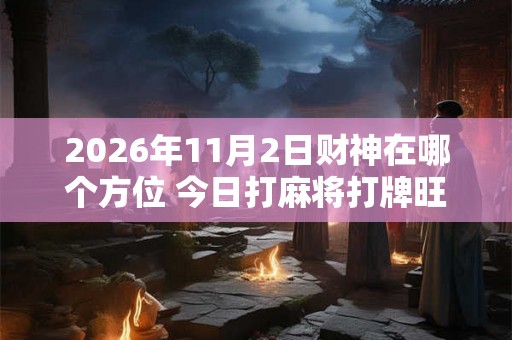 2026年11月2日财神在哪个方位 今日打麻将打牌旺运方位 2026年11月2日财神在哪个方位 今日打麻将打牌旺运方位