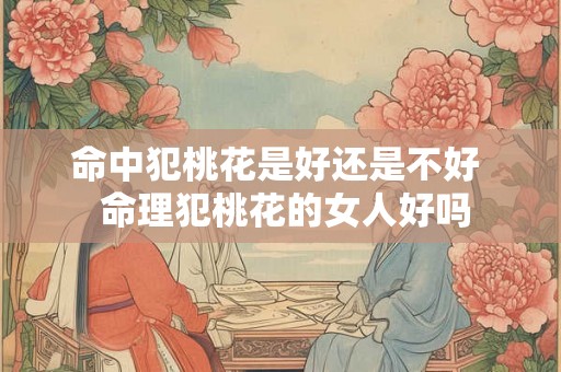 命中犯桃花是好还是不好  命理犯桃花的女人好吗
