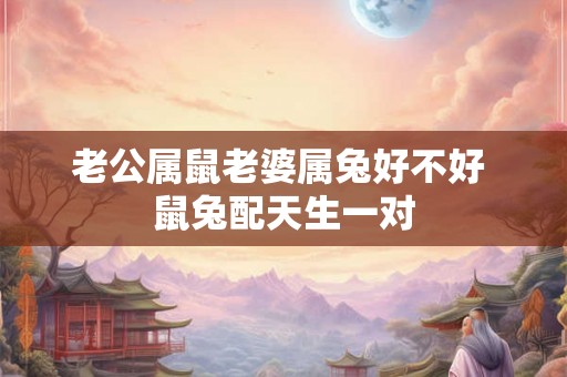 老公属鼠老婆属兔好不好 鼠兔配天生一对 老公属鼠老婆属兔好不好 鼠兔配天生一对