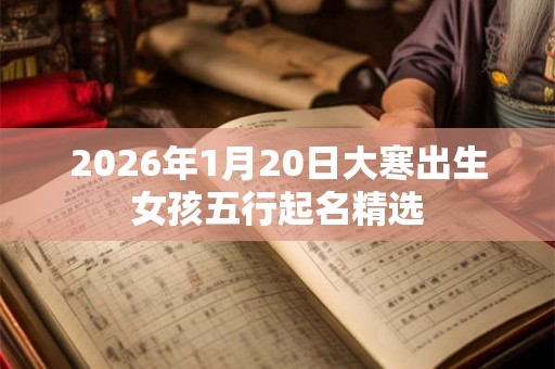 2026年1月20日大寒出生女孩五行起名精选 2026年1月20日大寒出生女孩五行起名精选