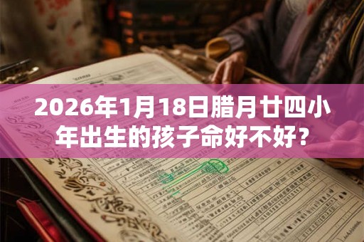 2026年1月18日腊月廿四小年出生的孩子命好不好？