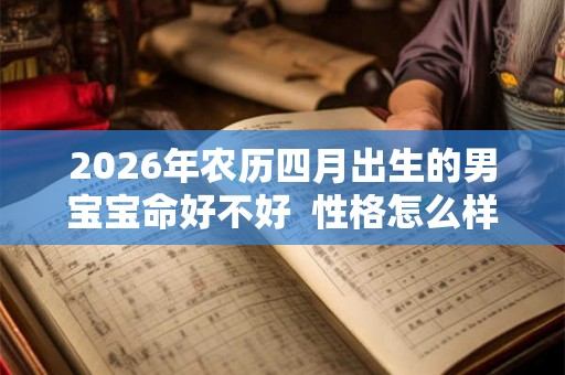2026年农历四月出生的男宝宝命好不好  性格怎么样