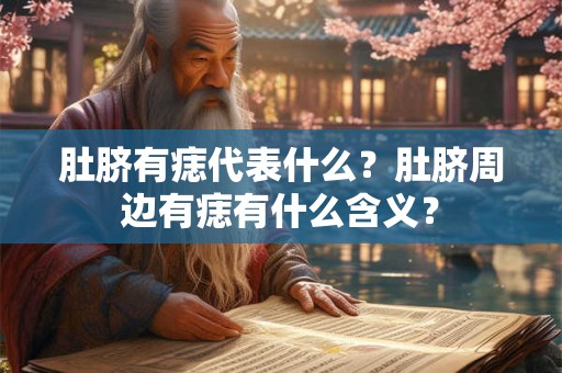 肚脐有痣代表什么？肚脐周边有痣有什么含义？