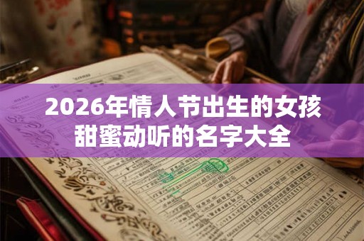 2026年情人节出生的女孩甜蜜动听的名字大全