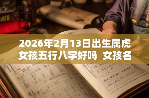 2026年2月13日出生属虎女孩五行八字好吗  女孩名字赏析