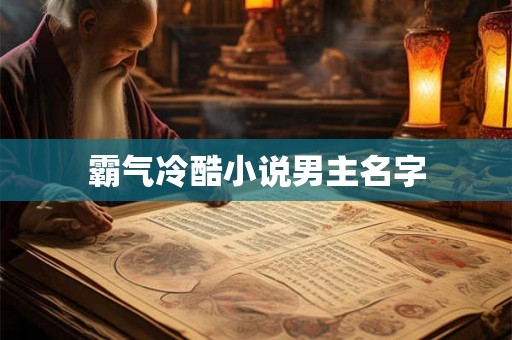 霸气冷酷小说男主名字