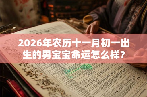 2026年农历十一月初一出生的男宝宝命运怎么样? 2026年农历十一月初一出生的男宝宝命运怎么样?