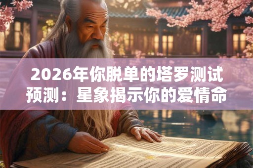 2026年你脱单的塔罗测试预测：星象揭示你的爱情命运！