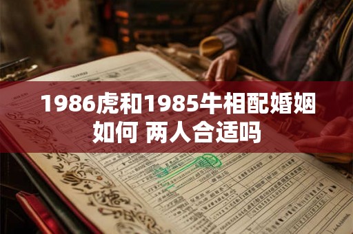 1986虎和1985牛相配婚姻如何 两人合适吗