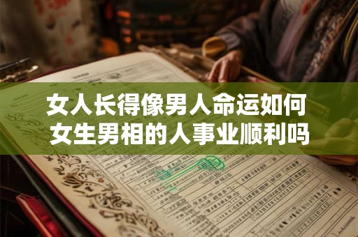 女人长得像男人命运如何 女生男相的人事业顺利吗 女人长得像男人命运如何 女生男相的人事业顺利吗
