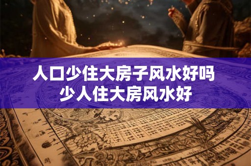 人口少住大房子风水好吗 少人住大房风水好