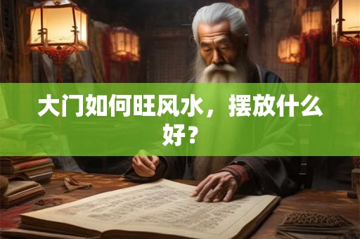 大门如何旺风水，摆放什么好？
