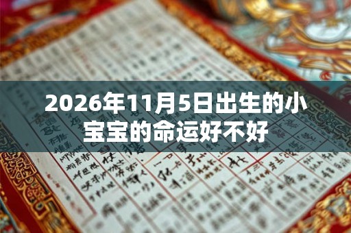 2026年11月5日出生的小宝宝的命运好不好 2026年11月5日出生的小宝宝的命运好不好