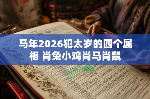 马年2026犯太岁的四个属相 肖兔小鸡肖马肖鼠