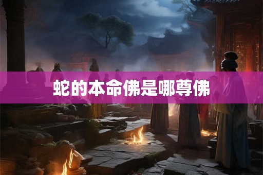 蛇的本命佛是哪尊佛