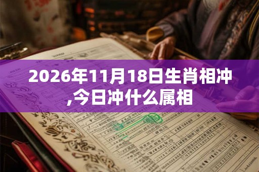 2026年11月18日生肖相冲,今日冲什么属相 2026年11月18日生肖相冲,今日冲什么属相
