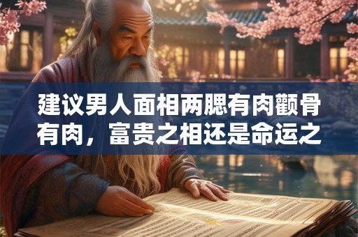 建议男人面相两腮有肉颧骨有肉，富贵之相还是命运之谜？