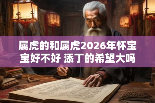 属虎的和属虎2026年怀宝宝好不好 添丁的希望大吗