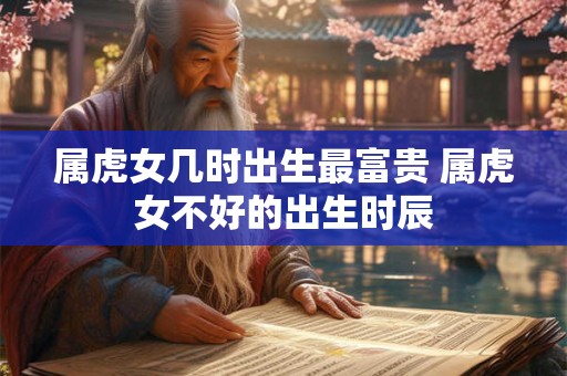 属虎女几时出生最富贵 属虎女不好的出生时辰