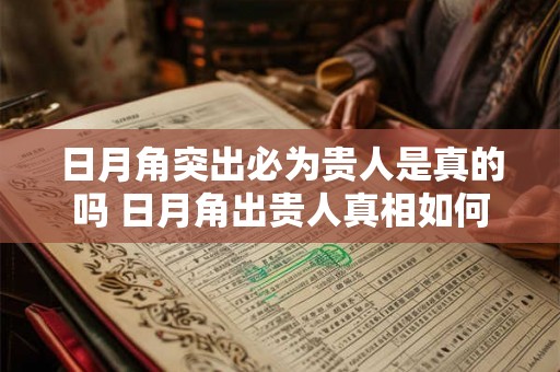 日月角突出必为贵人是真的吗 日月角出贵人真相如何 日月角突出必为贵人是真的吗 日月角出贵人真相如何