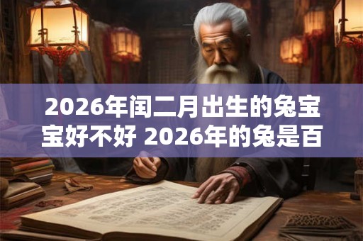 2026年闰二月出生的兔宝宝好不好 2026年的兔是百年难遇