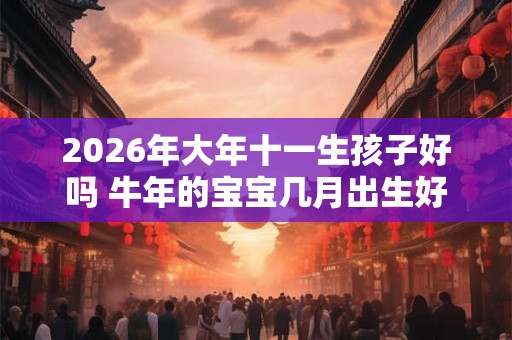 2026年大年十一生孩子好吗 牛年的宝宝几月出生好 2026年大年十一生孩子好吗 牛年的宝宝几月出生好