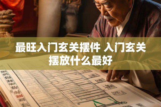 最旺入门玄关摆件 入门玄关摆放什么最好 最旺入门玄关摆件 入门玄关摆放什么最好