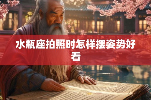 水瓶座拍照时怎样摆姿势好看