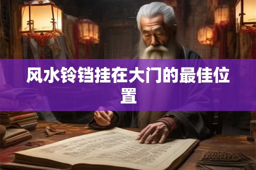 风水铃铛挂在大门的最佳位置 风水铃铛挂在大门的最佳位置