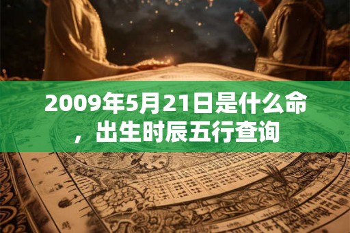 2009年5月21日是什么命,出生时辰五行查询 2009年5月21日是什么命,出生时辰五行查询