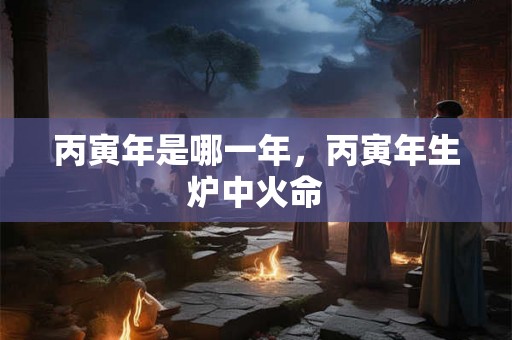 丙寅年是哪一年,丙寅年生炉中火命 丙寅年是哪一年,丙寅年生炉中火命