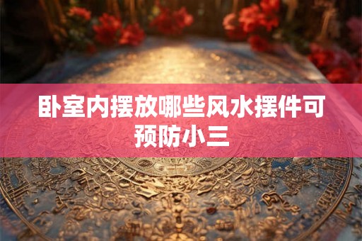 卧室内摆放哪些风水摆件可预防小三