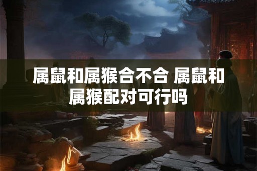 属鼠和属猴合不合 属鼠和属猴配对可行吗