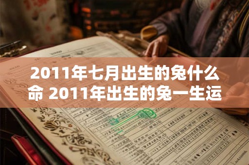2011年七月出生的兔什么命 2011年出生的兔一生运势如何