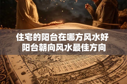住宅的阳台在哪方风水好 阳台朝向风水最佳方向