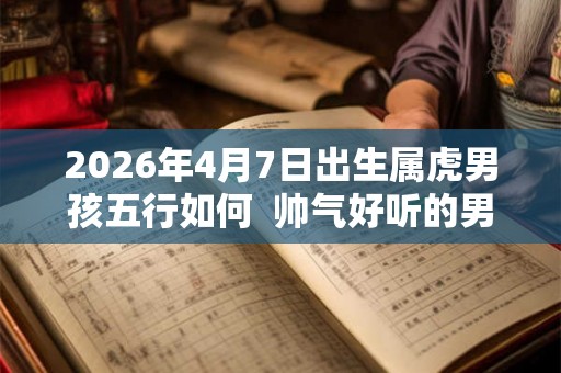 2026年4月7日出生属虎男孩五行如何  帅气好听的男孩名字
